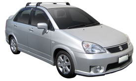 Suzuki Liana roof racks vehicle image